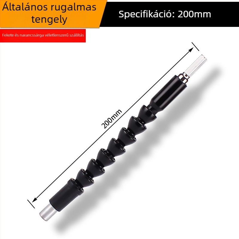 Mekla Univerzális rugalmas tengely fúrókészlet, 10 darab, S2 szerszámacél