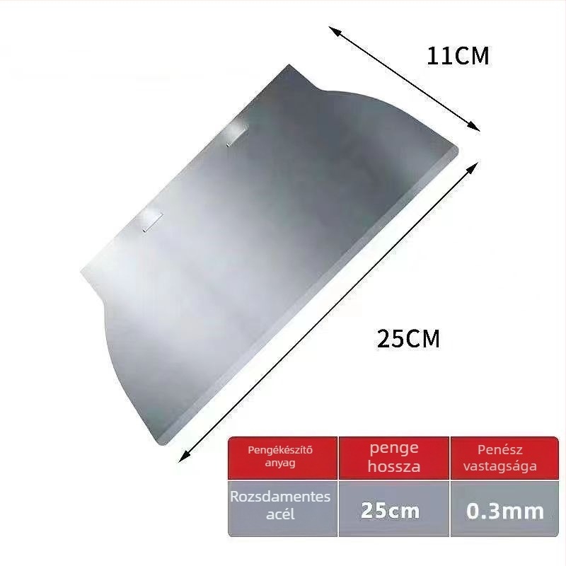 Rozsdamentes acél glettvas, sorozat Stainless steel putty internet celebrity scraper, modell Stainless steel putty internet celebrity scraper, anyag: rozsdamentes acél