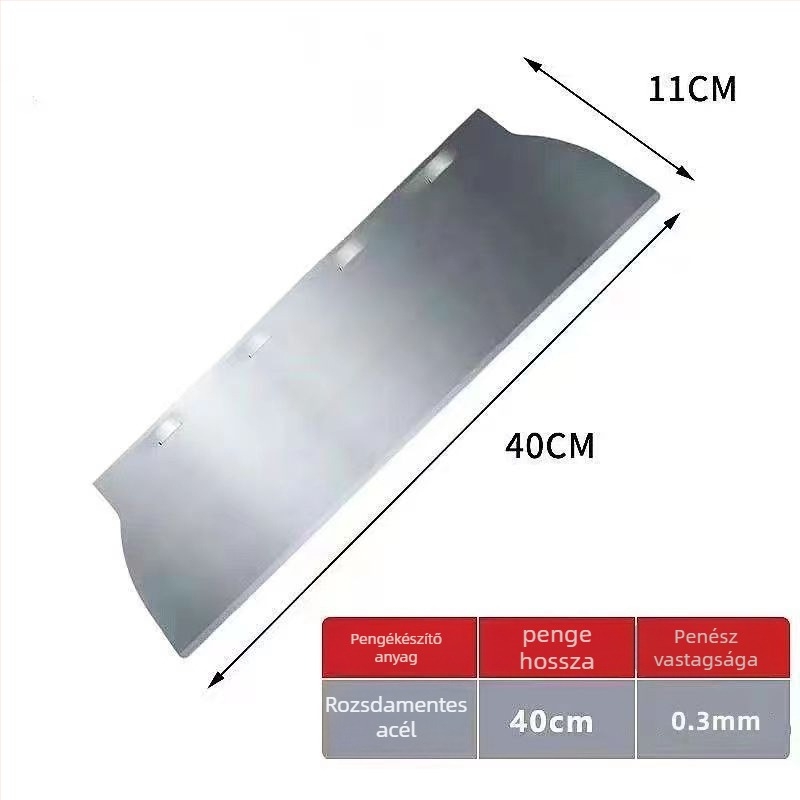 Rozsdamentes acél glettvas, sorozat Stainless steel putty internet celebrity scraper, modell Stainless steel putty internet celebrity scraper, anyag: rozsdamentes acél
