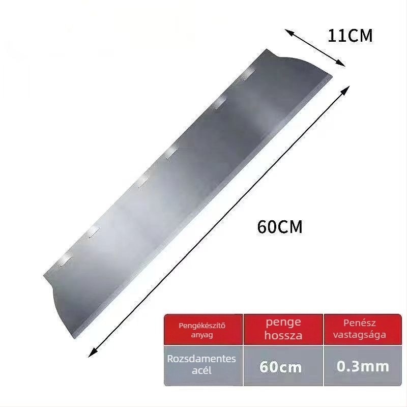 Rozsdamentes acél glettvas, sorozat Stainless steel putty internet celebrity scraper, modell Stainless steel putty internet celebrity scraper, anyag: rozsdamentes acél