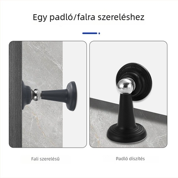 Silikon ajtó stopper, falra ragasztva, kiterjesztett kivitel, modell T8Y5G_1624348, Changteng