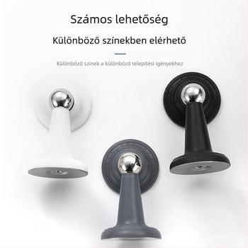 Silikon ajtó stopper, falra ragasztva, kiterjesztett kivitel, modell T8Y5G_1624348, Changteng
