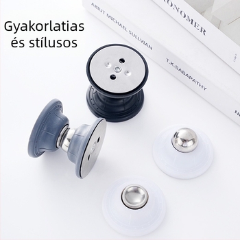 Silikon ajtó stopper, falra ragasztva, kiterjesztett kivitel, modell T8Y5G_1624348, Changteng