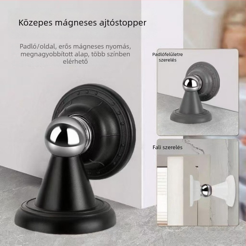 Silikon ajtó stopper, falra ragasztva, kiterjesztett kivitel, modell T8Y5G_1624348, Changteng