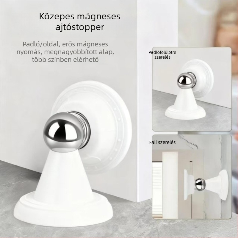 Silikon ajtó stopper, falra ragasztva, kiterjesztett kivitel, modell T8Y5G_1624348, Changteng
