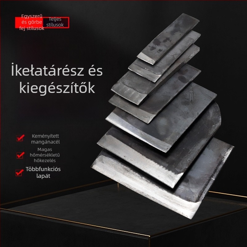 Mangán acél penge kiegészítők cementlapához — hegesztés és talajtisztítás; modell: Blade accessories; sorozat: Blade accessories