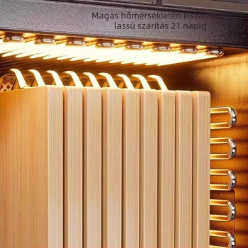 Fából készült vágódeszka, kétoldalas, konyhai használatra, hagyományos stílusú, multifunkcionális gyümölcs előkészítéséhez
