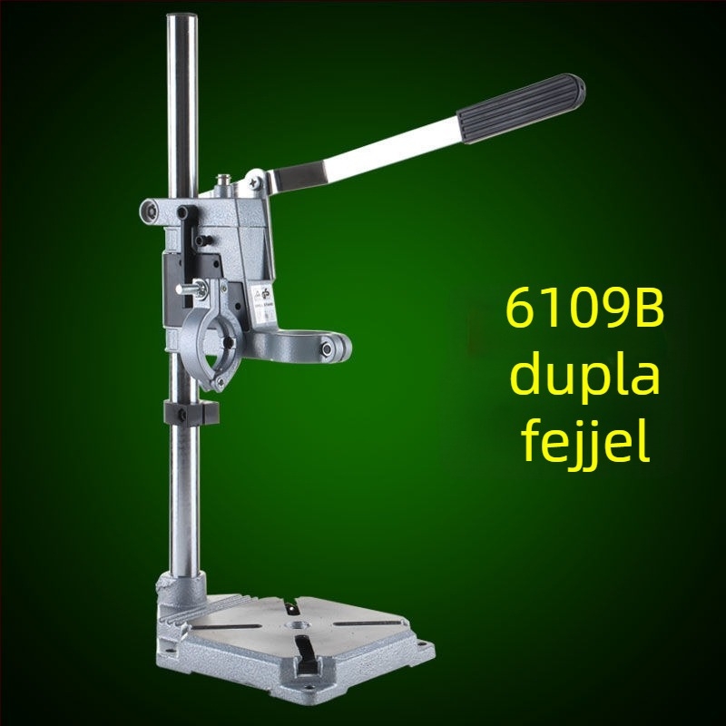 Unique mikroasztali fúró univerzális tartóval, elektromos átalakítással (220V, alumínium tokozás)