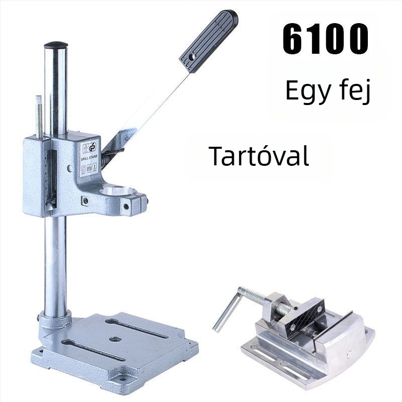 Unique mikroasztali fúró univerzális tartóval, elektromos átalakítással (220V, alumínium tokozás)