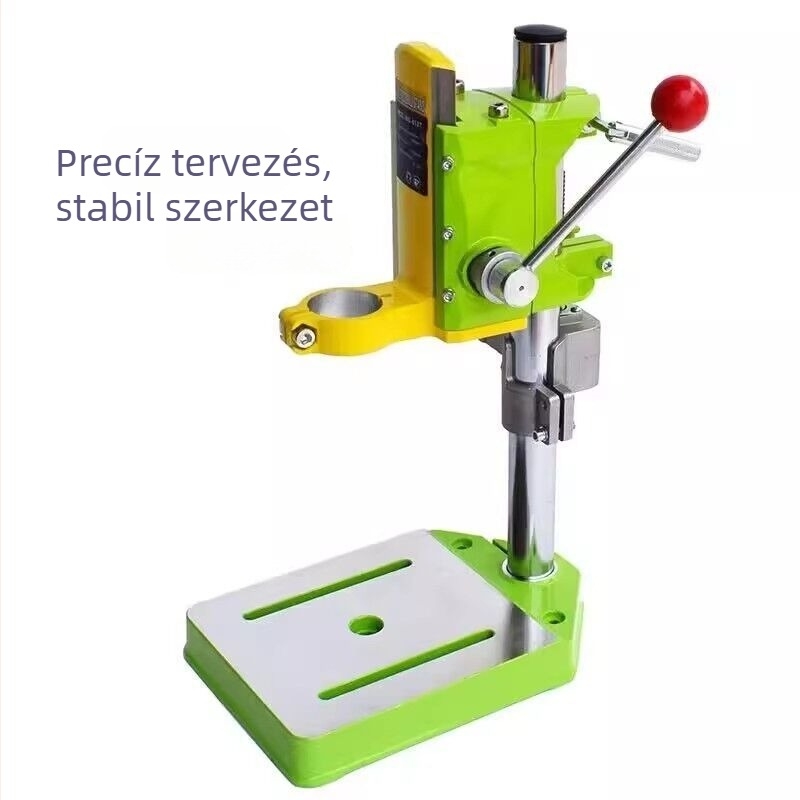 Unique mikroasztali fúró univerzális tartóval, elektromos átalakítással (220V, alumínium tokozás)