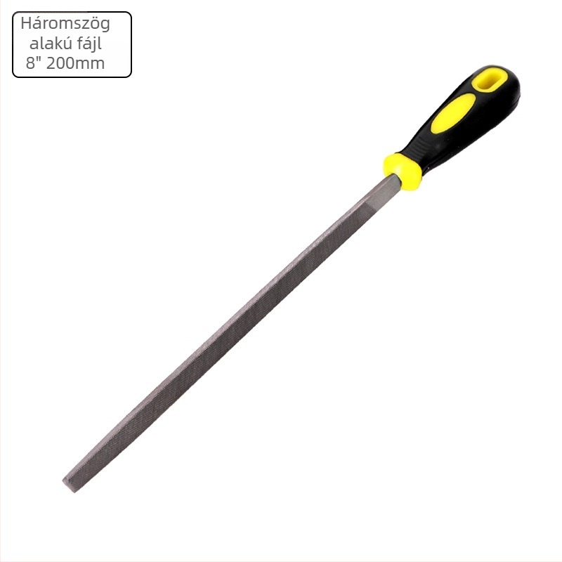 Gyémántos reszelő, kettős vágású, félkörös keresztmetszetű, acélból készült reszelő fémek megmunkálásához (nemvasfémek)