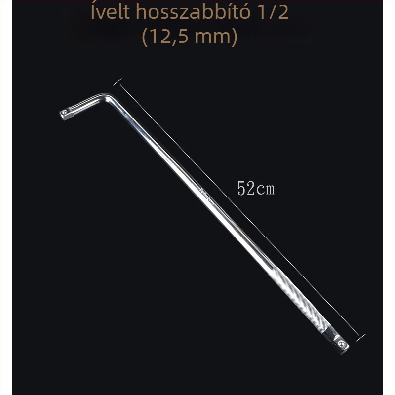 Dugókulcs hosszabbító rúd, 24 hüvelyk, 1/2-es hajtás, autójavításra