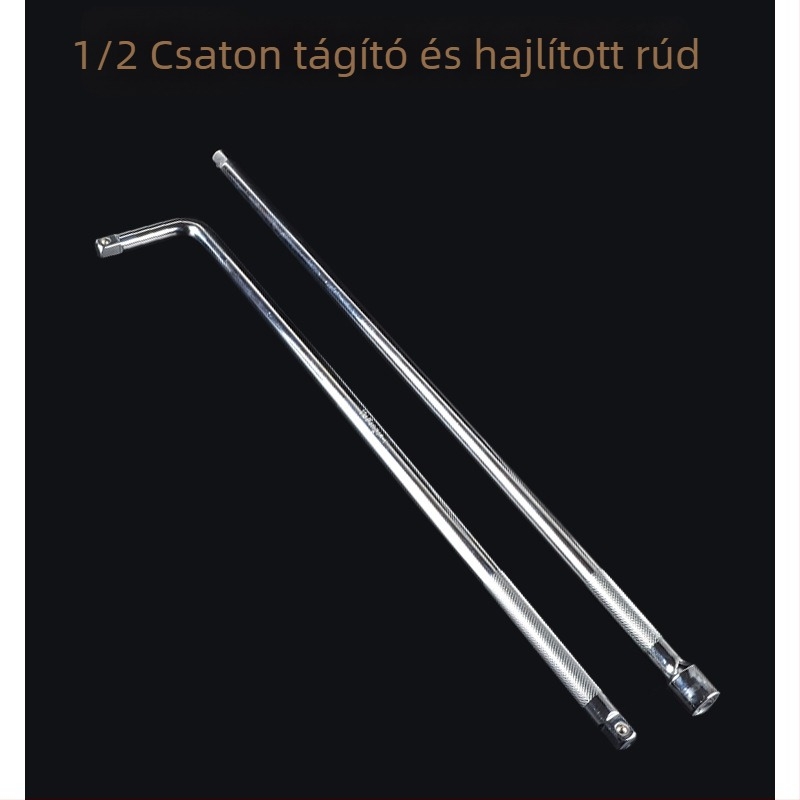 Dugókulcs hosszabbító rúd, 24 hüvelyk, 1/2-es hajtás, autójavításra