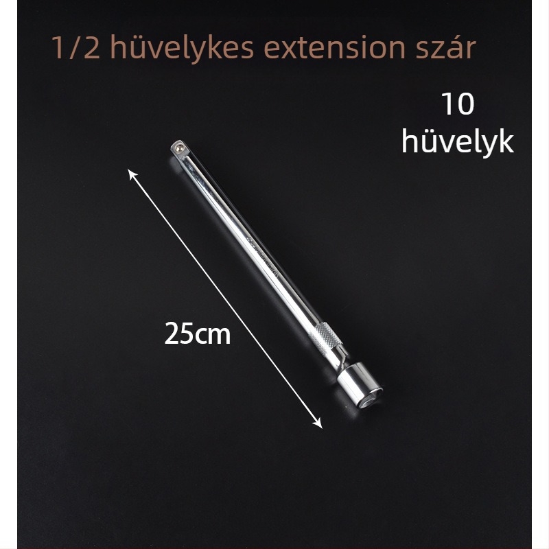 Dugókulcs hosszabbító rúd, 24 hüvelyk, 1/2-es hajtás, autójavításra