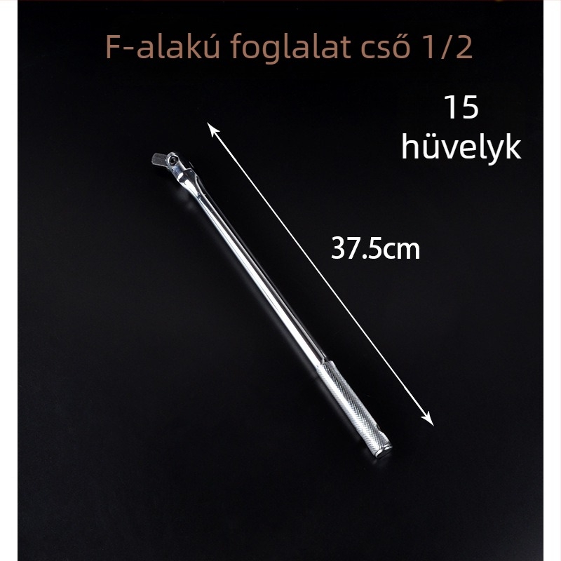 Dugókulcs hosszabbító rúd, 24 hüvelyk, 1/2-es hajtás, autójavításra