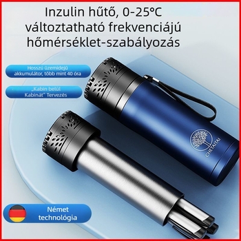 Che Teng gyorshűtő autóhűtő, 5 L kapacitás, 15 W teljesítmény, tápegység 4.2–7.4 V
