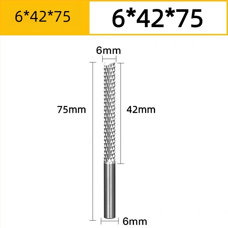 Vertikális maró, wolfrám acél spirálmaró PCB-hez, bakelit, fa, PCB, műanyag és szénszálas anyagokhoz
