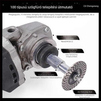 Presentable Gyémánt vágókorong szögvágóhoz – gránit, kő és beton vágására – száraz vágás