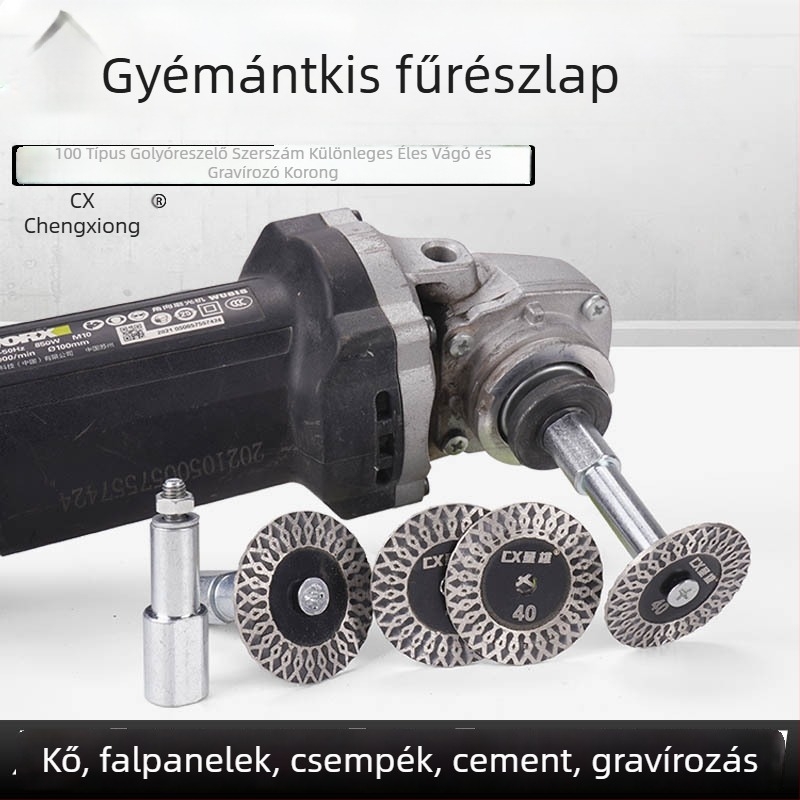 Presentable Gyémánt vágókorong szögvágóhoz – gránit, kő és beton vágására – száraz vágás