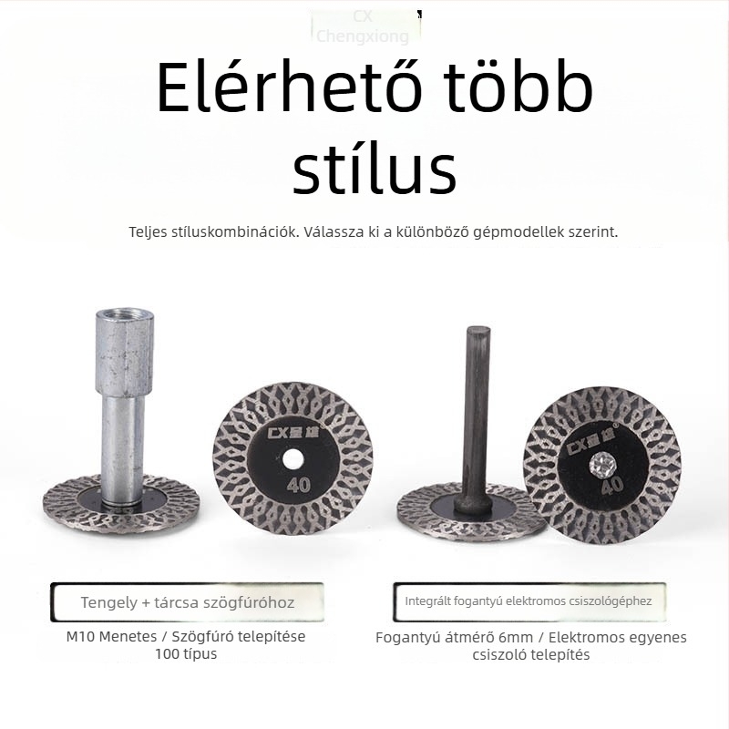 Presentable Gyémánt vágókorong szögvágóhoz – gránit, kő és beton vágására – száraz vágás