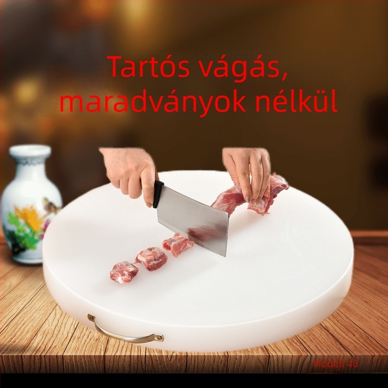 Polietilén vágódeszka – csúszásmentes, antibakteriális és penészmentes, hús és csontok feldolgozásához