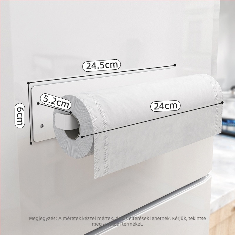 Konyhai mágneses pegboard falra szerelhető tároló - többfunkciós, szénacél, modern minimalista stílus, 2024-ben debütált