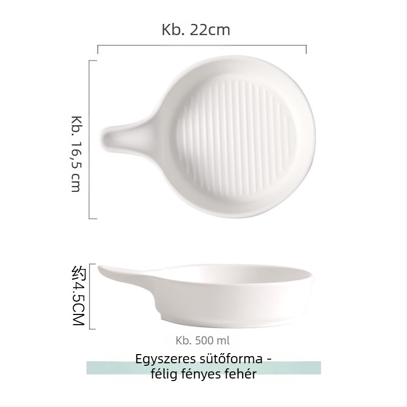 Porcelán étkezési tányér, szabálytalan formájú, modern minimalista stílus, mikróban használható, Yehua ceramics