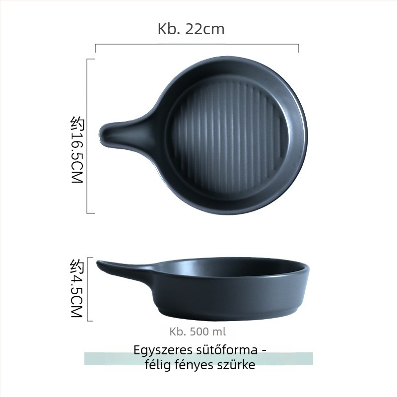 Porcelán étkezési tányér, szabálytalan formájú, modern minimalista stílus, mikróban használható, Yehua ceramics