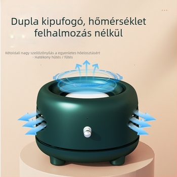 Forró és hideg italos pohár USB tápegységgel és beépített fűtéssel, belső rozsdamentes acél tartály, külső ABS test, kapacitás 1 liter alatt