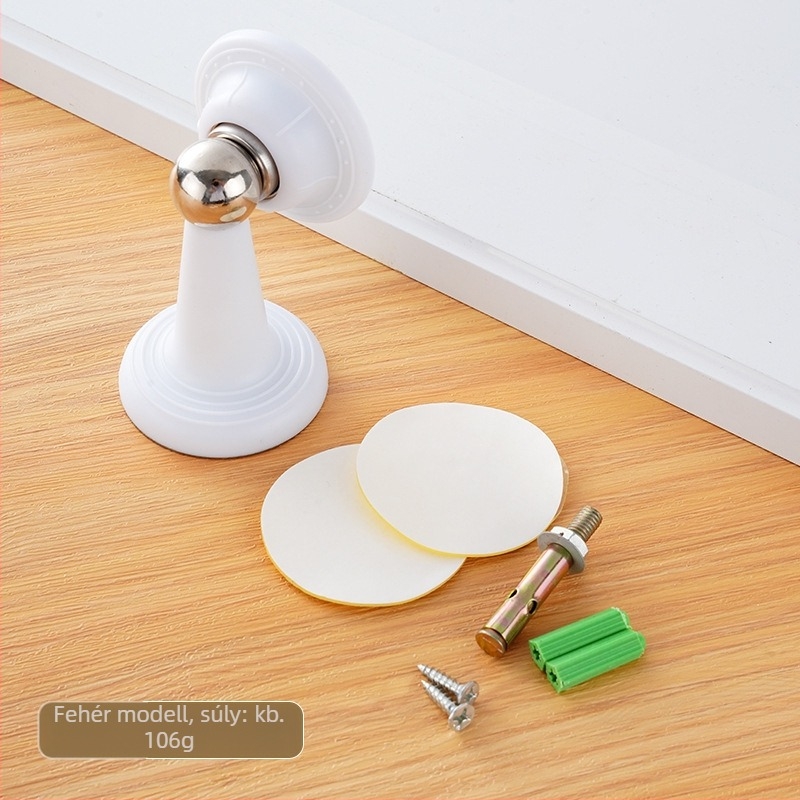 Ajtóstop, modell gjmx-02, műanyag, falra szerelhető, doboz típusú, automata