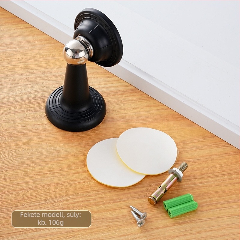 Ajtóstop, modell gjmx-02, műanyag, falra szerelhető, doboz típusú, automata