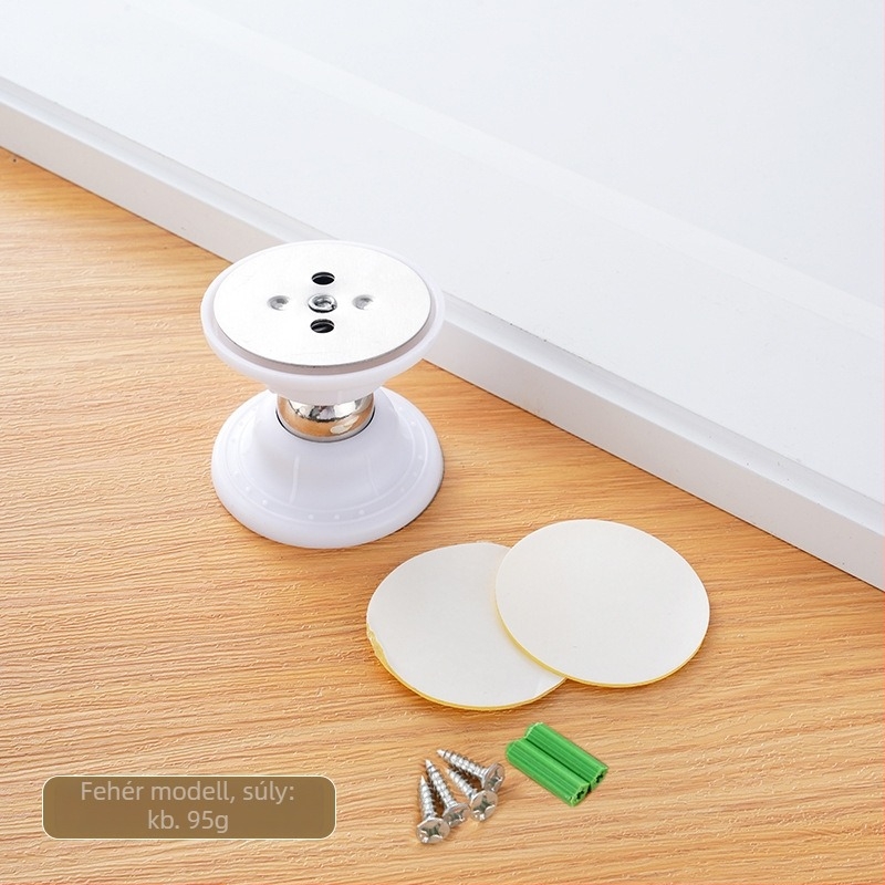 Ajtóstop, modell gjmx-02, műanyag, falra szerelhető, doboz típusú, automata