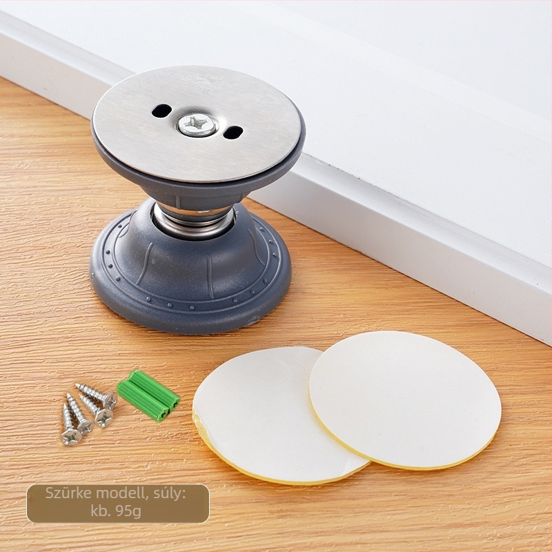 Ajtóstop, modell gjmx-02, műanyag, falra szerelhető, doboz típusú, automata