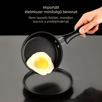 Kovácsoltvasból készült tapadásmentes serpenyő, modell 12.16.18.., egyaránt alkalmas gáz- és indukciós főzőfelületekre, üvegfedéllel