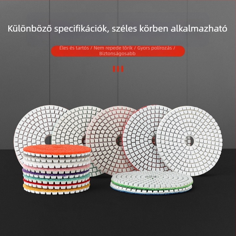 Polírozó korong sarokcsiszolóhoz – márvány, gránit és kvarc kő