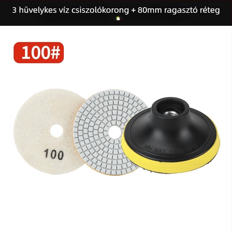 Polírozó korong sarokcsiszolóhoz – márvány, gránit és kvarc kő