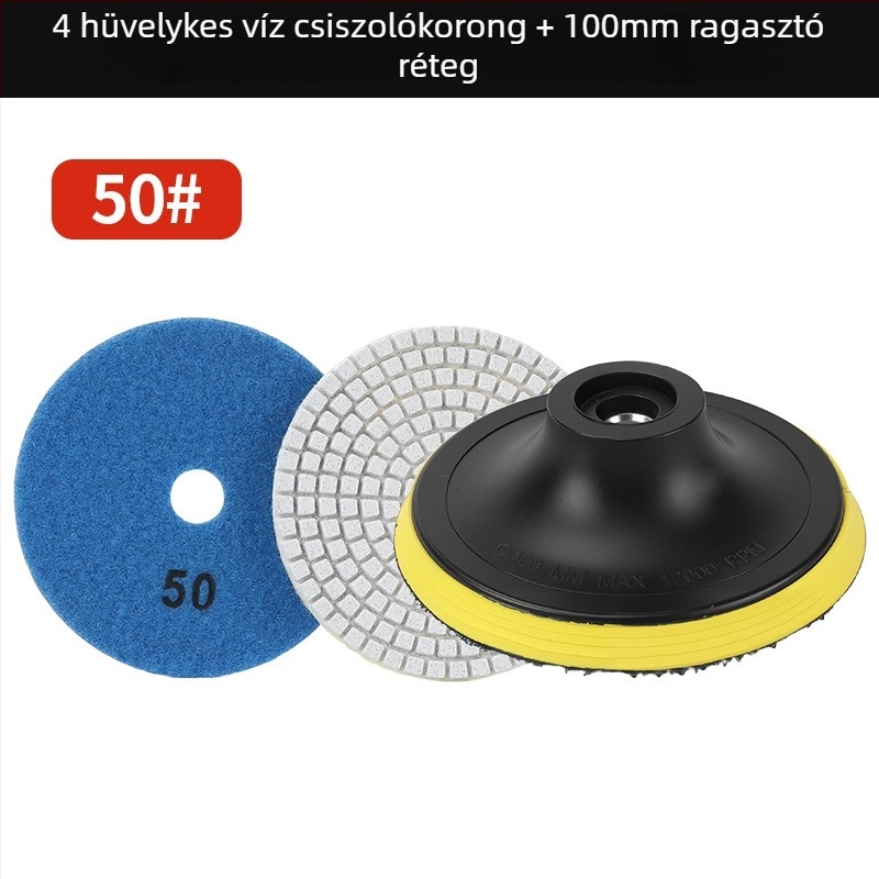 Polírozó korong sarokcsiszolóhoz – márvány, gránit és kvarc kő