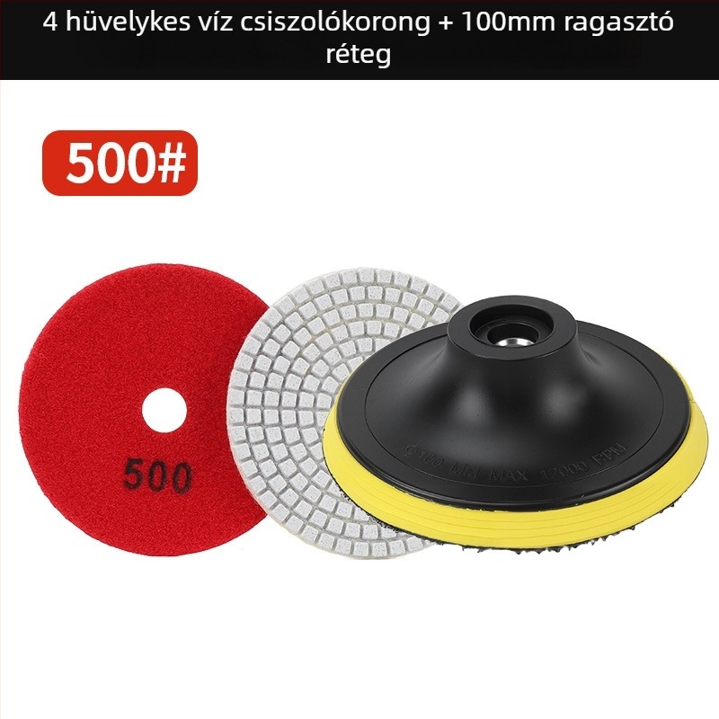 Polírozó korong sarokcsiszolóhoz – márvány, gránit és kvarc kő