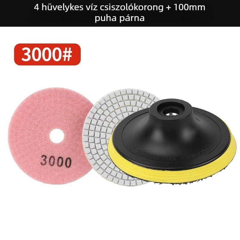 Polírozó korong sarokcsiszolóhoz – márvány, gránit és kvarc kő