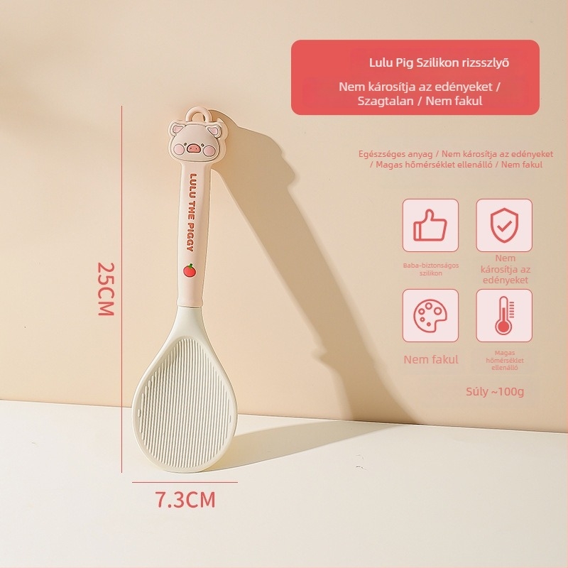 Főző spatula készlet, puha szilikon anyag, szilikon fogantyú, modern minimalista stílus, 2025-ben bemutatva