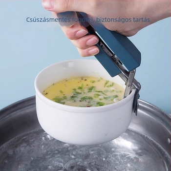 Műanyag falra szerelhető konyhai tároló — egyszerű, modern dizájn, telepítés nélkül