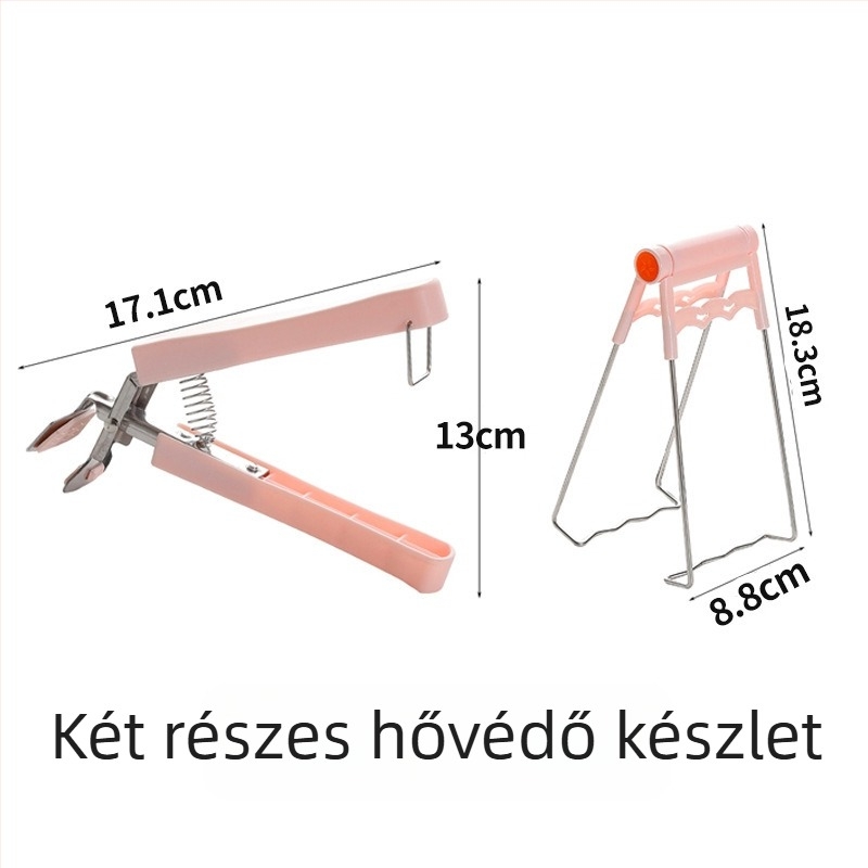 Műanyag falra szerelhető konyhai tároló — egyszerű, modern dizájn, telepítés nélkül