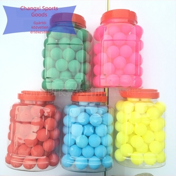 Long Joy asztalitenisz labdák — matt felület, varrat nélküli, PP anyag, testreszabható