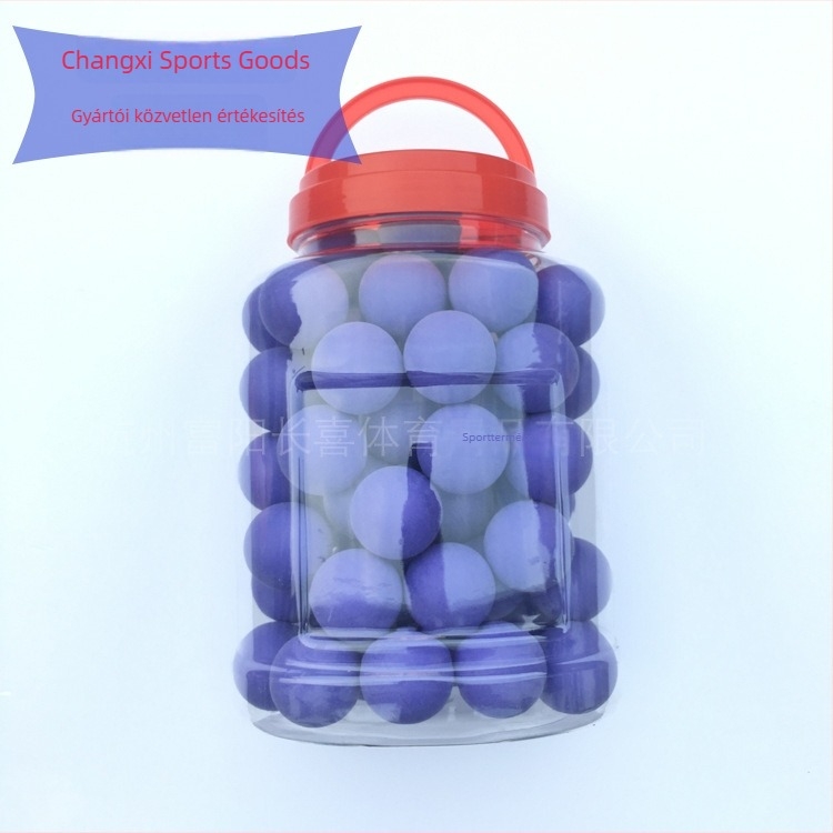 Long Joy asztalitenisz labdák — matt felület, varrat nélküli, PP anyag, testreszabható