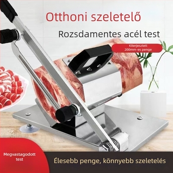 Kézi bárányhús tekercs szeletelő — szeletelő eszköz fagyasztott és főtt húsokhoz, otthoni és üzleti használatra