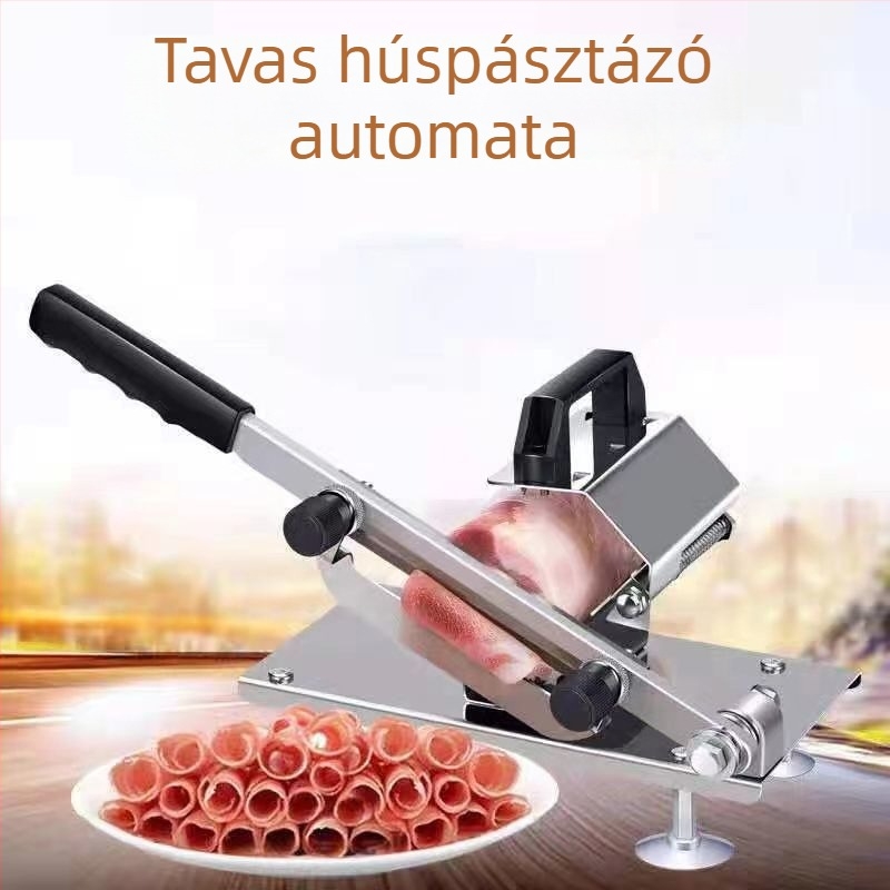 Kézi bárányhús tekercs szeletelő — szeletelő eszköz fagyasztott és főtt húsokhoz, otthoni és üzleti használatra