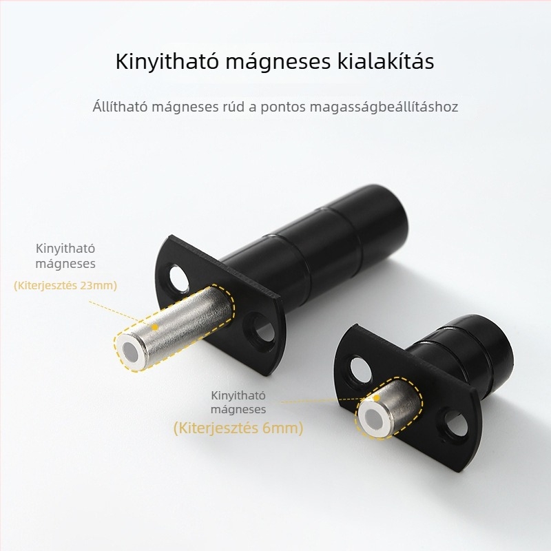 Rejtett padlóra szerelt ajtó stopper, rozsdamentes acél 304, polírozott/ elektropolírozott felület, rejtett kialakítás, kézi működtetés