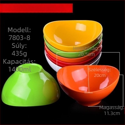 Melamin tál hot pot kiállításra – szabálytalan forma, több mintázat, modern egyszerű stílus, szósz és grillhez