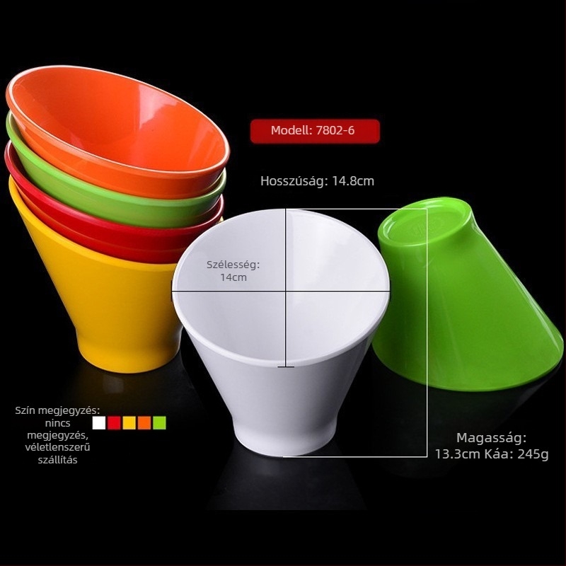 Melamin tál hot pot kiállításra – szabálytalan forma, több mintázat, modern egyszerű stílus, szósz és grillhez