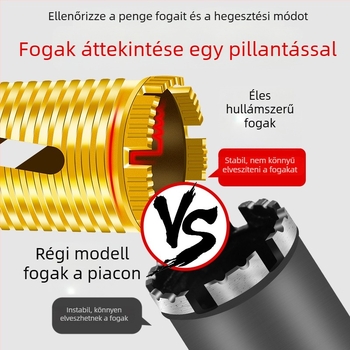 San Platinum Lion szárazfúrásra tervezett fúró betonfalakhoz – nyíláskészítő